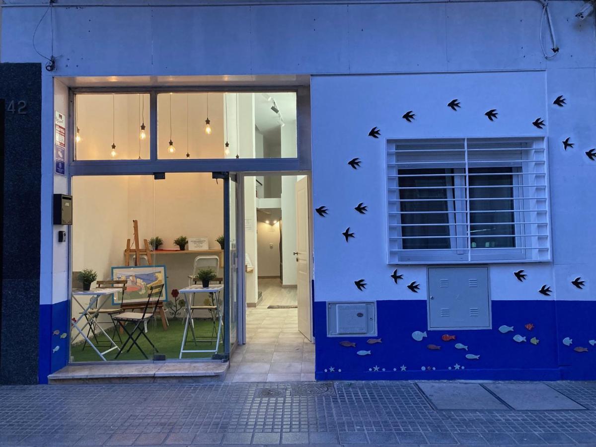 Golondrinas De Malaga "Apartamentos Con Mucho Arte" Y Terraza Solarium En Coliving Esterno foto